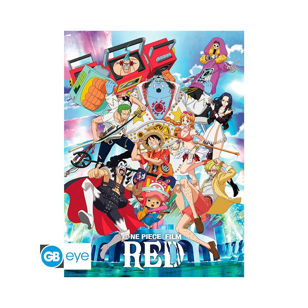 Cartaz One Piece: Festival Vermelho