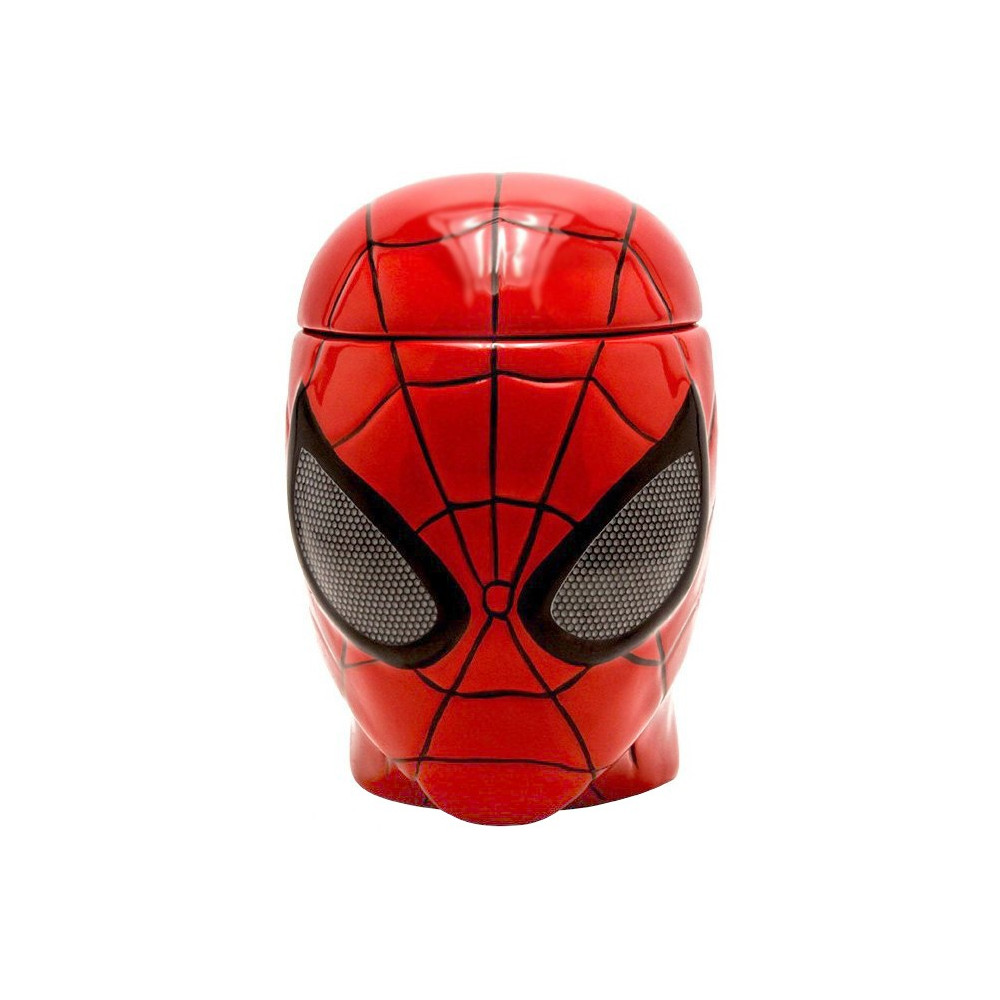 Caneca Spider-Man 3D com tampa