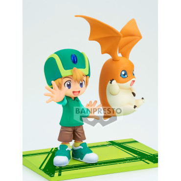 FIGURA DIGIMON TAKERU Y PATAMON ADVENTURE ARCHIVES