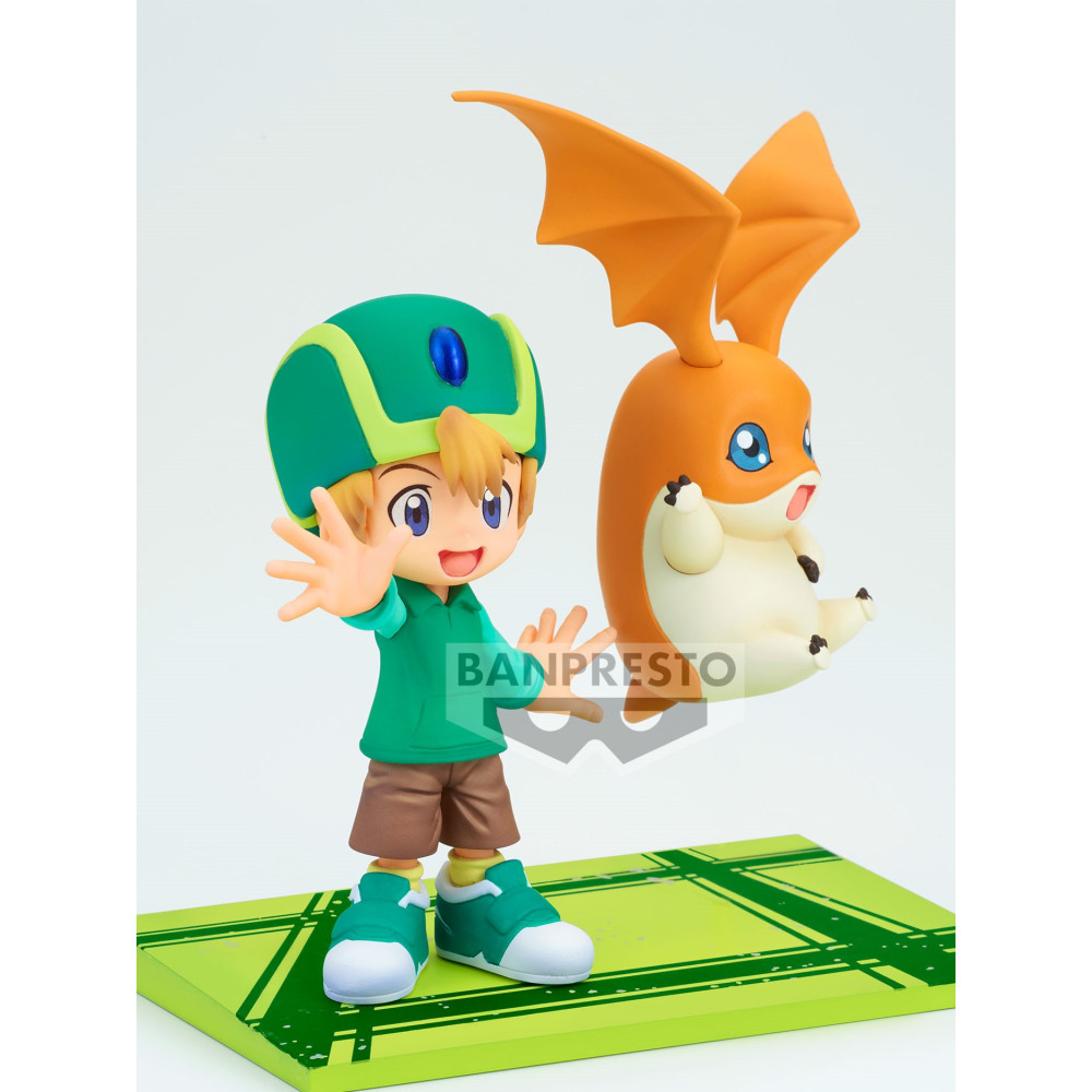 FIGURA DIGIMON TAKERU Y PATAMON ADVENTURE ARCHIVES