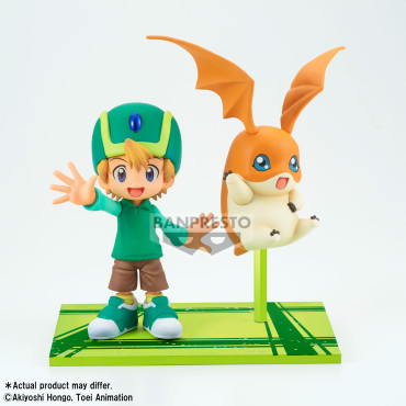 FIGURA DIGIMON TAKERU Y PATAMON ADVENTURE ARCHIVES