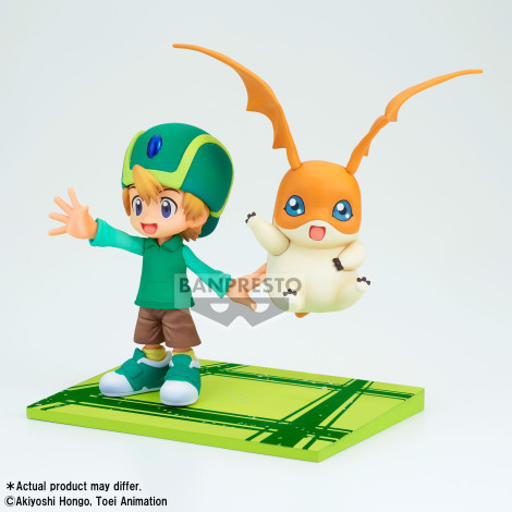 FIGURA DIGIMON TAKERU Y PATAMON ADVENTURE ARCHIVES