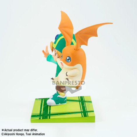 FIGURA DIGIMON TAKERU Y PATAMON ADVENTURE ARCHIVES