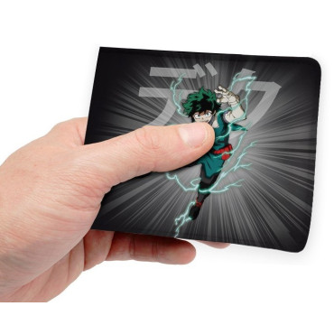 Carteira My Hero Academia Izuku e Bakugo