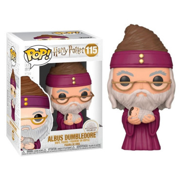 Funko Pop! Dumbledore com Harry Baby Harry Potter