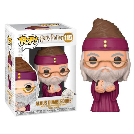 Funko Pop! Dumbledore com Harry Baby Harry Potter