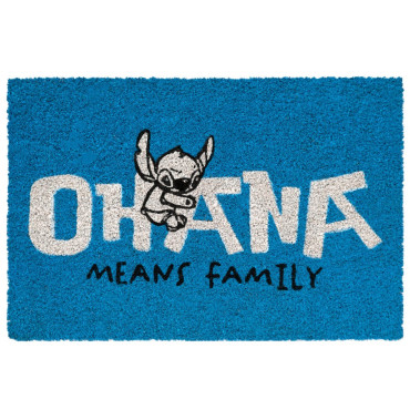 Lilo e Stitch Disney Ohana Blue Doormat