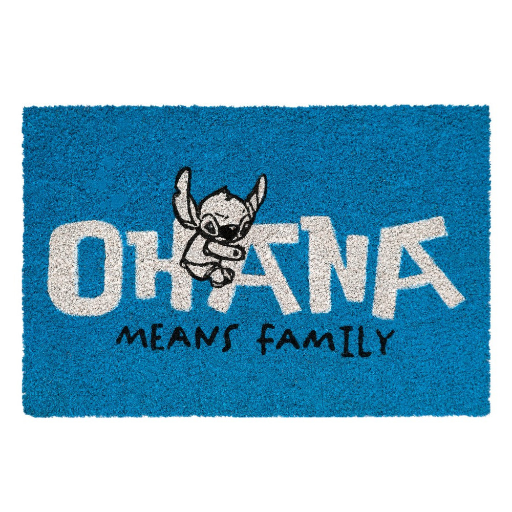 Lilo e Stitch Disney Ohana Blue Doormat