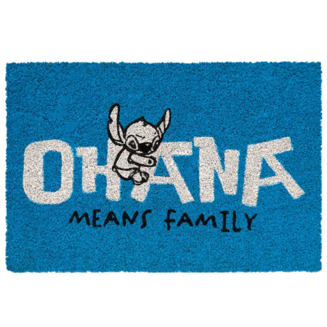 Lilo e Stitch Disney Ohana Blue Doormat