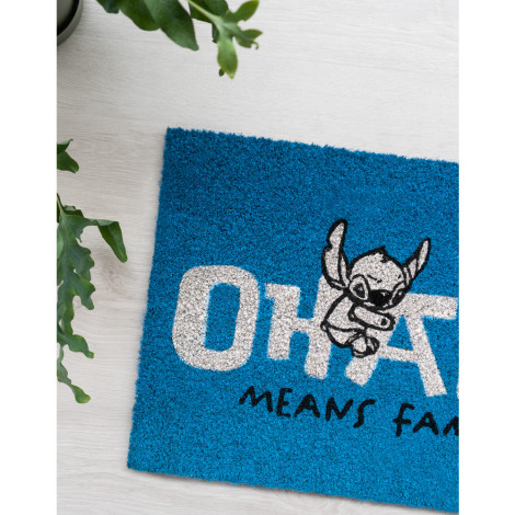 Lilo e Stitch Disney Ohana Blue Doormat