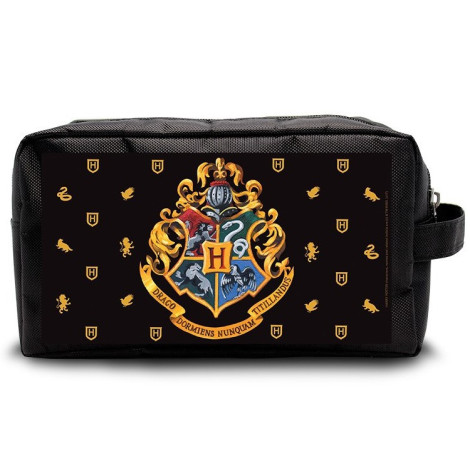 Estojo de toilette com ícones de Harry Potter Hogwarts