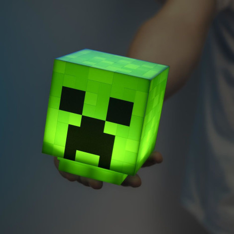 Candeeiro Minecraft Creeper