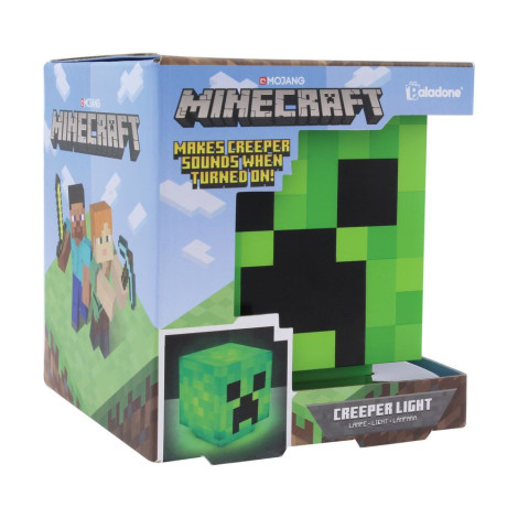 Candeeiro Minecraft Creeper