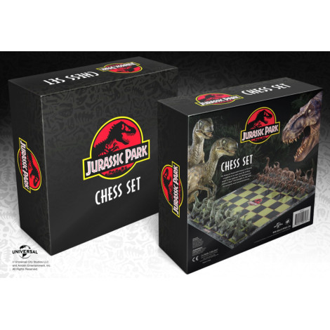 Xadrez Jurassic Park Deluxe O Noble Collection