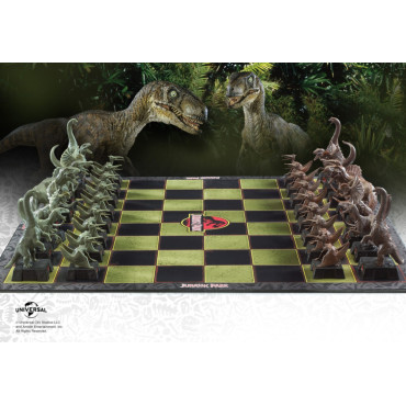 Xadrez Jurassic Park Deluxe O Noble Collection