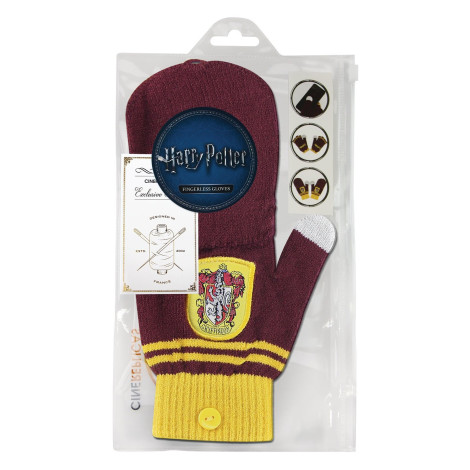 Gryffindor Harry Potter Luvas Gryffindor com luva