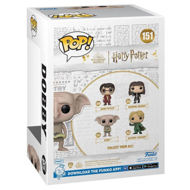 Harry Potter - Chamber of Secrets Anniversary Figura POP! Movies Vinyl Dobby 9 cm