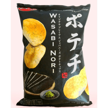 Batatas fritas de Wasabi e Nori Koikeya 100 g