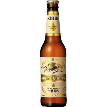 Cerveja japonesa Kirin Ichiban 33 cl