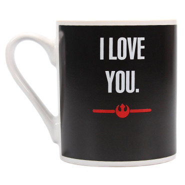 Solo e Leia Star Wars I Love You I Know Thermal Mug