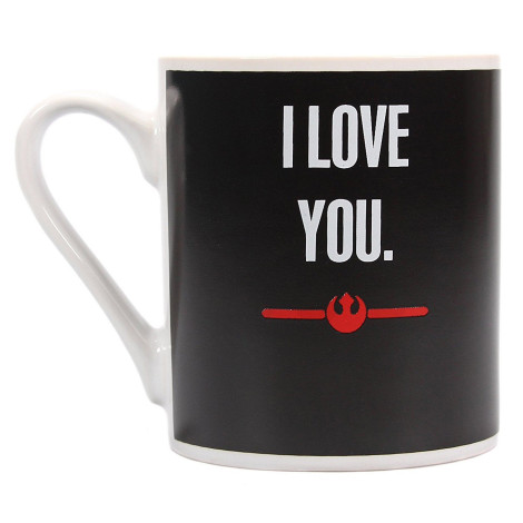 Solo e Leia Star Wars I Love You I Know Thermal Mug