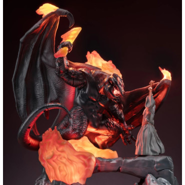 Senhor dos Anéis Gandalf vs. Balrog Lamp