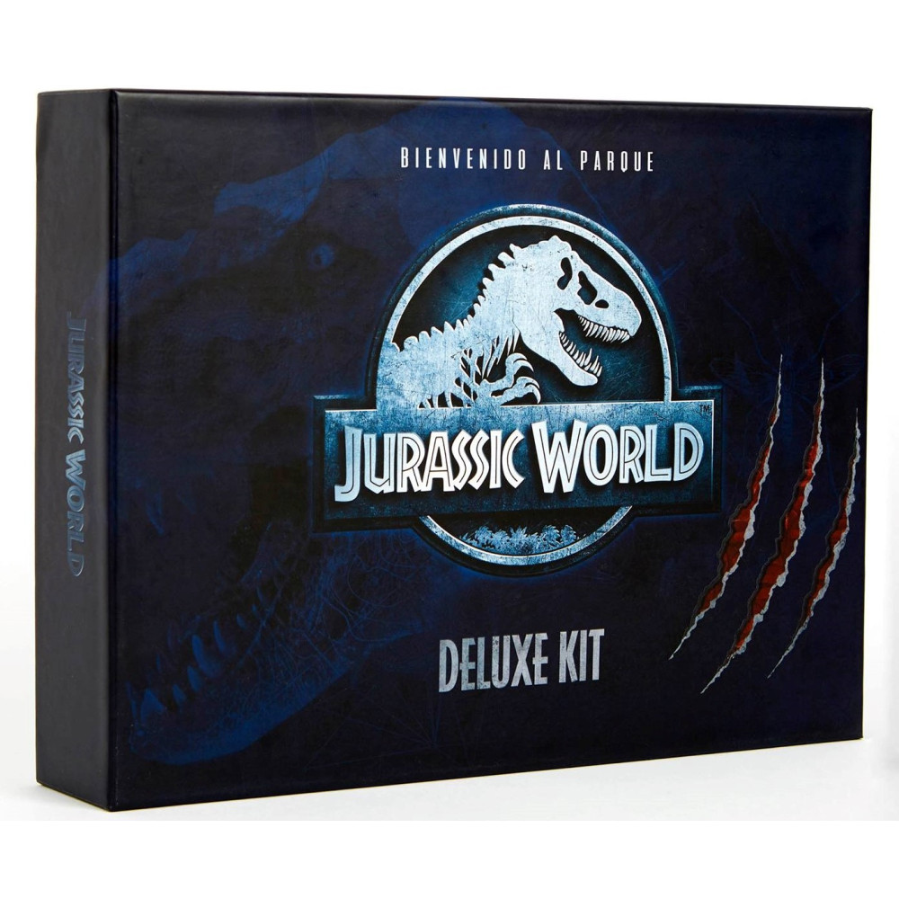 Kit Caixa Coleção Jurássica Mundial Deluxe