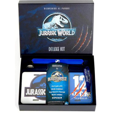 Kit Caixa Coleção Jurássica Mundial Deluxe