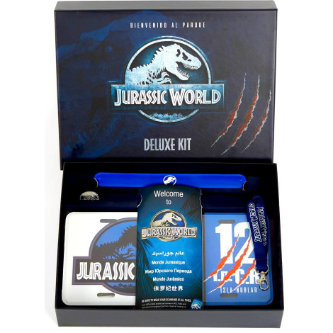 Kit Caixa Coleção Jurássica Mundial Deluxe