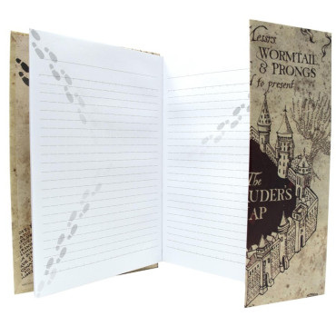 Mapa Harry Potter Marauder's Map Premium Notebook