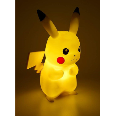 Candeeiro LED 3D Pikachu...