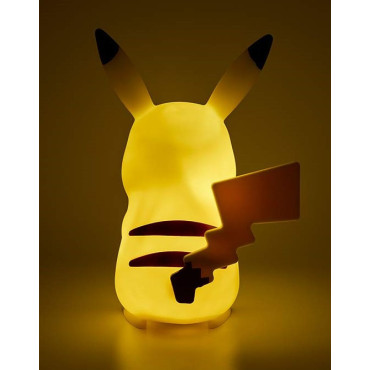 Candeeiro LED 3D Pikachu Pokemon LED 25 cm