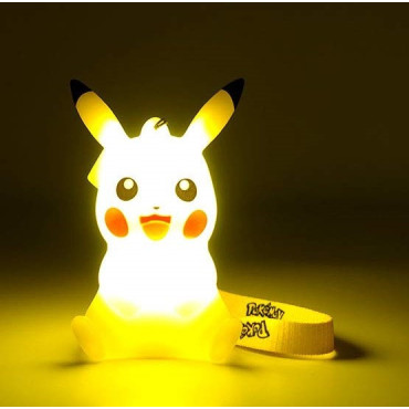 Mini lâmpada LED Pokémon Pikachu 9 cm