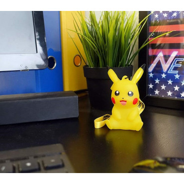 Mini lâmpada LED Pokémon Pikachu 9 cm