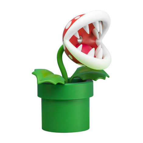 Candeeiro flexográfico de planta carnívora Super Mario