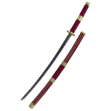 Katana Sandai Kitetsu de Zoro One Piece 103 cm