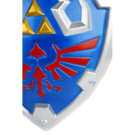 Fato de réplica do escudo de Hylian de Link Zelda