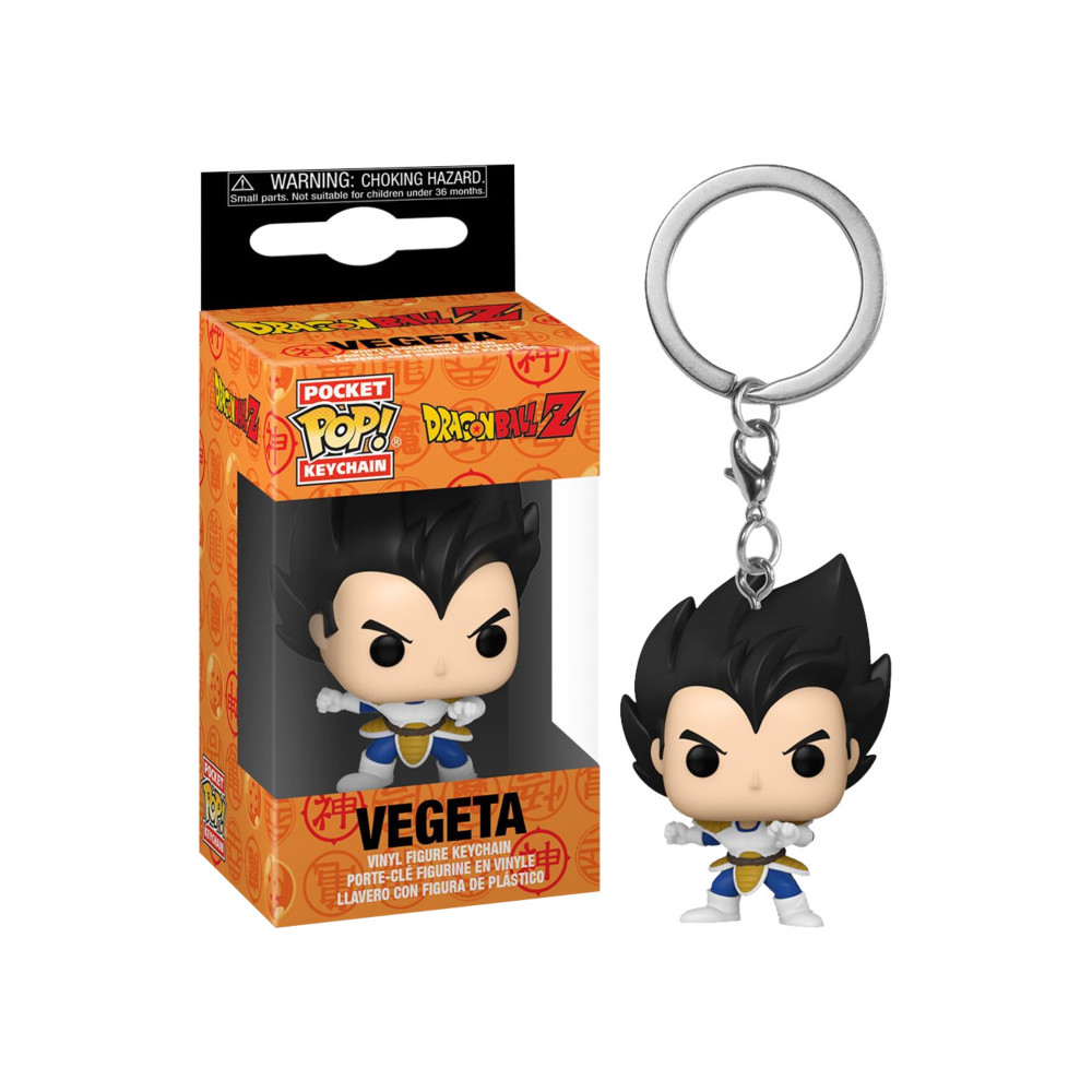 Dragon Ball Z Llaveros Pocket POP! Vinyl Vegeta 4 cm Expositor (12)