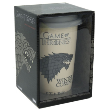 Jogo de Tronos Caneca de Viagem Stark