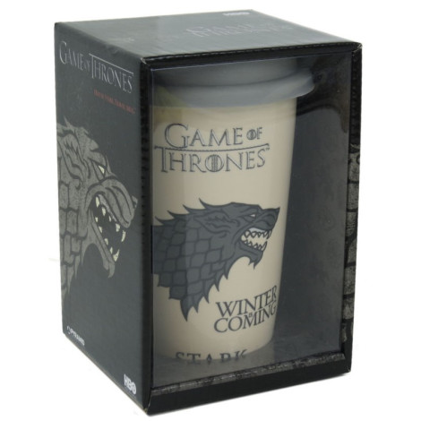 Jogo de Tronos Caneca de Viagem Stark