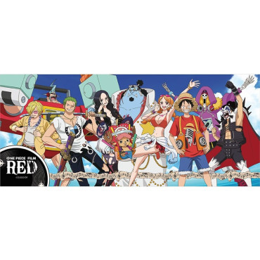 Caneca One Piece Red Personagens