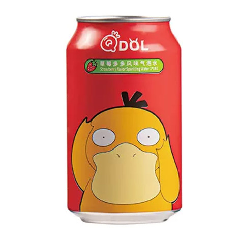 Refresco Qdol Morango Psyduck Pokemon