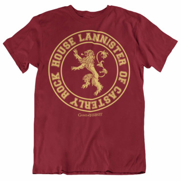 T-shirt do jogo dos Tronos Lannister