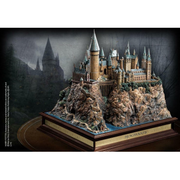 Figura de diorama de Hogwarts de Harry Potter