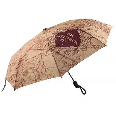 Guarda-chuva dobrável do mapa de Harry Potter Marauder