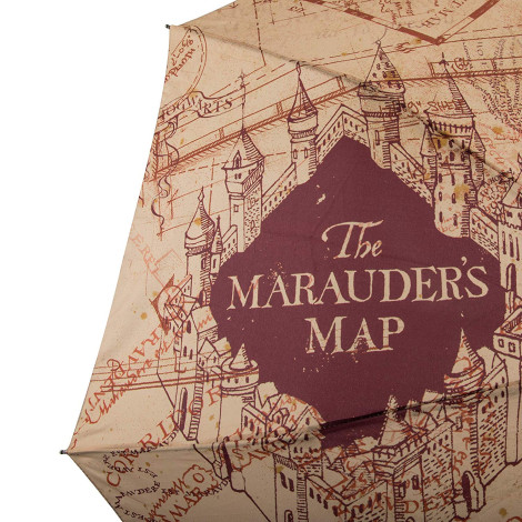 Guarda-chuva dobrável do mapa de Harry Potter Marauder