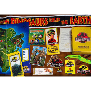 Jurassic Park Welcome Kit Edição standard Doctor Collector