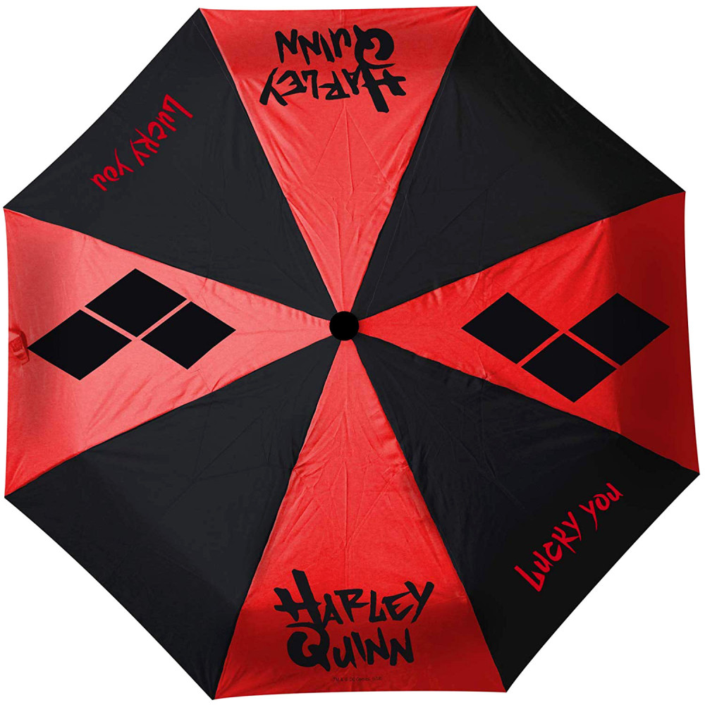 Guarda-chuva dobrável Harley Quinn DC Comics