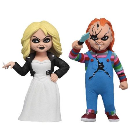 Pacote de 2 Figurinhas de 15 cm de Noiva de Chucky Neca Toony Terrors