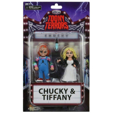 Pacote de 2 Figurinhas de 15 cm de Noiva de Chucky Neca Toony Terrors